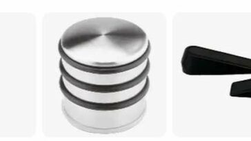 Letisztult formájú ajtókitámasztó egy modern otthonban – egyszerűség, ami stílust ad